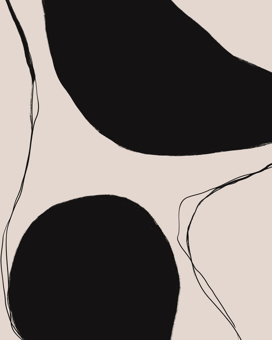 Abstract Black Balance