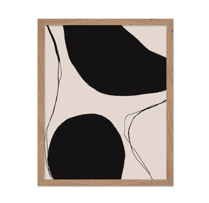 Abstract Black Balance
