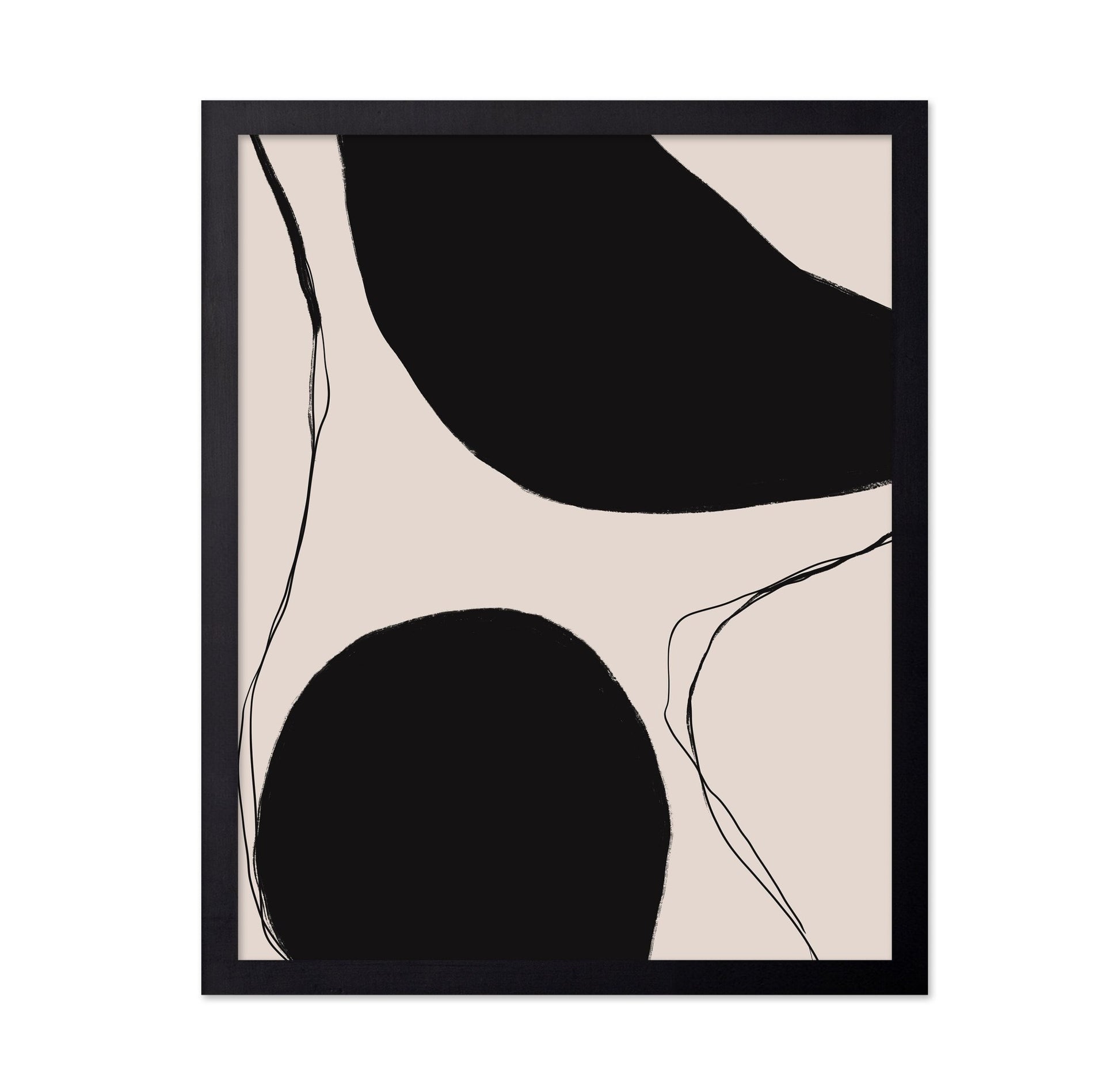 Abstract Black Balance