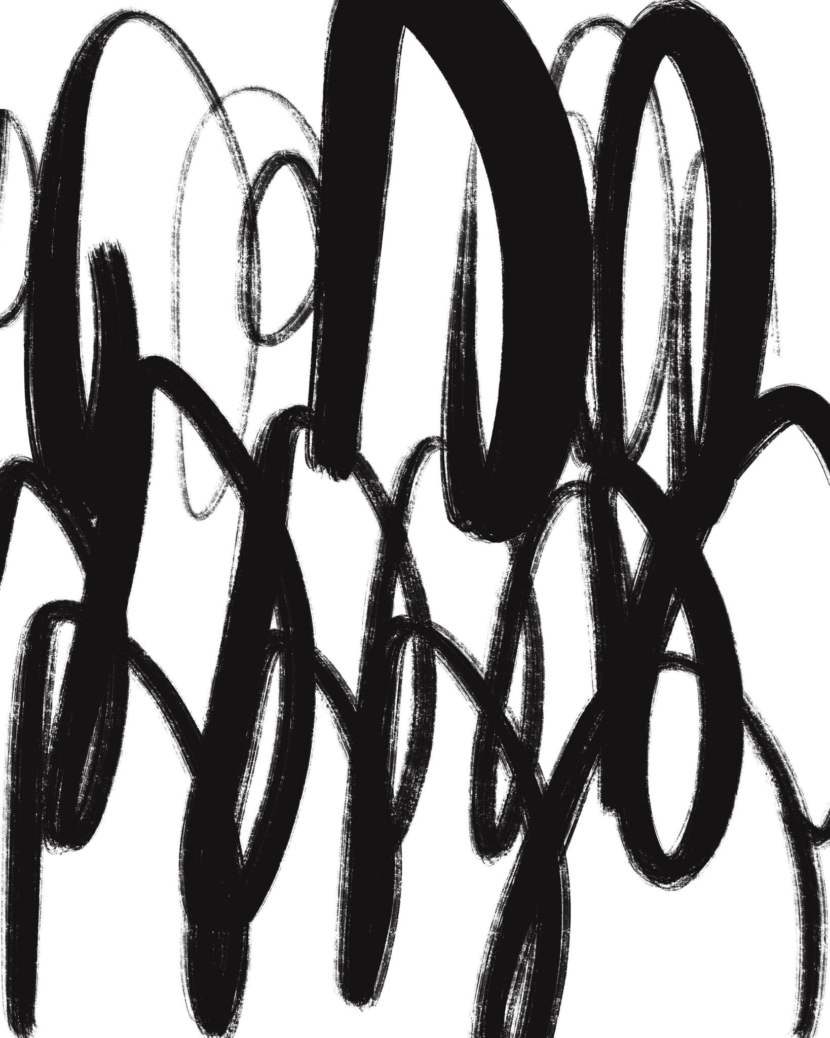 Bold Black Loops