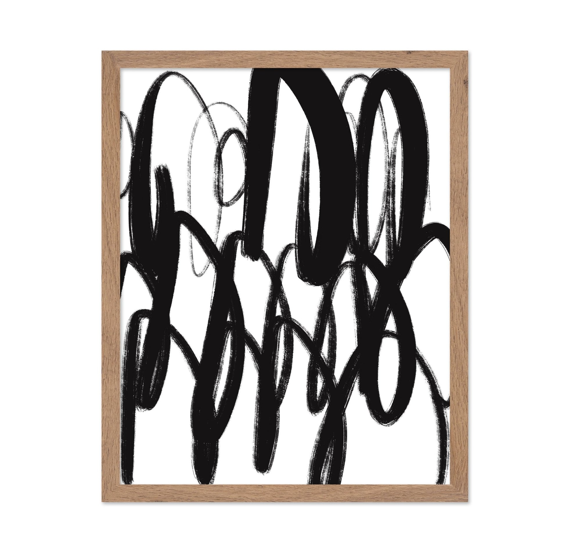 Bold Black Loops