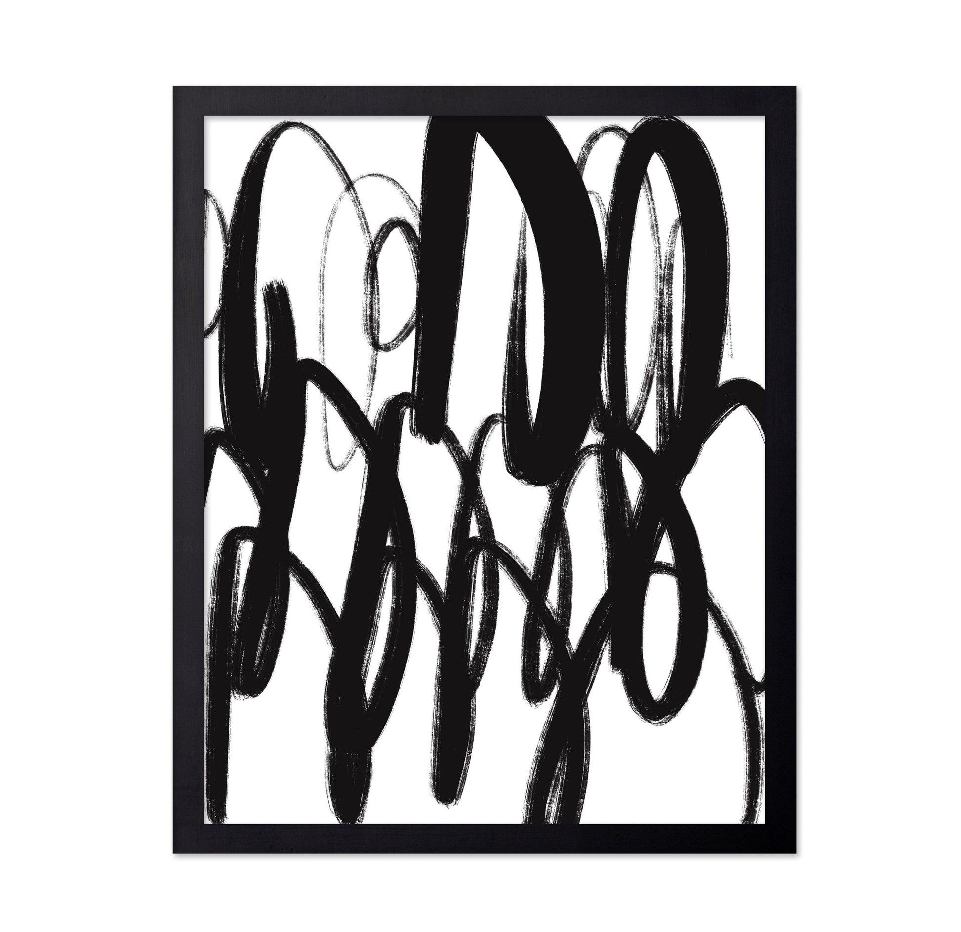 Bold Black Loops