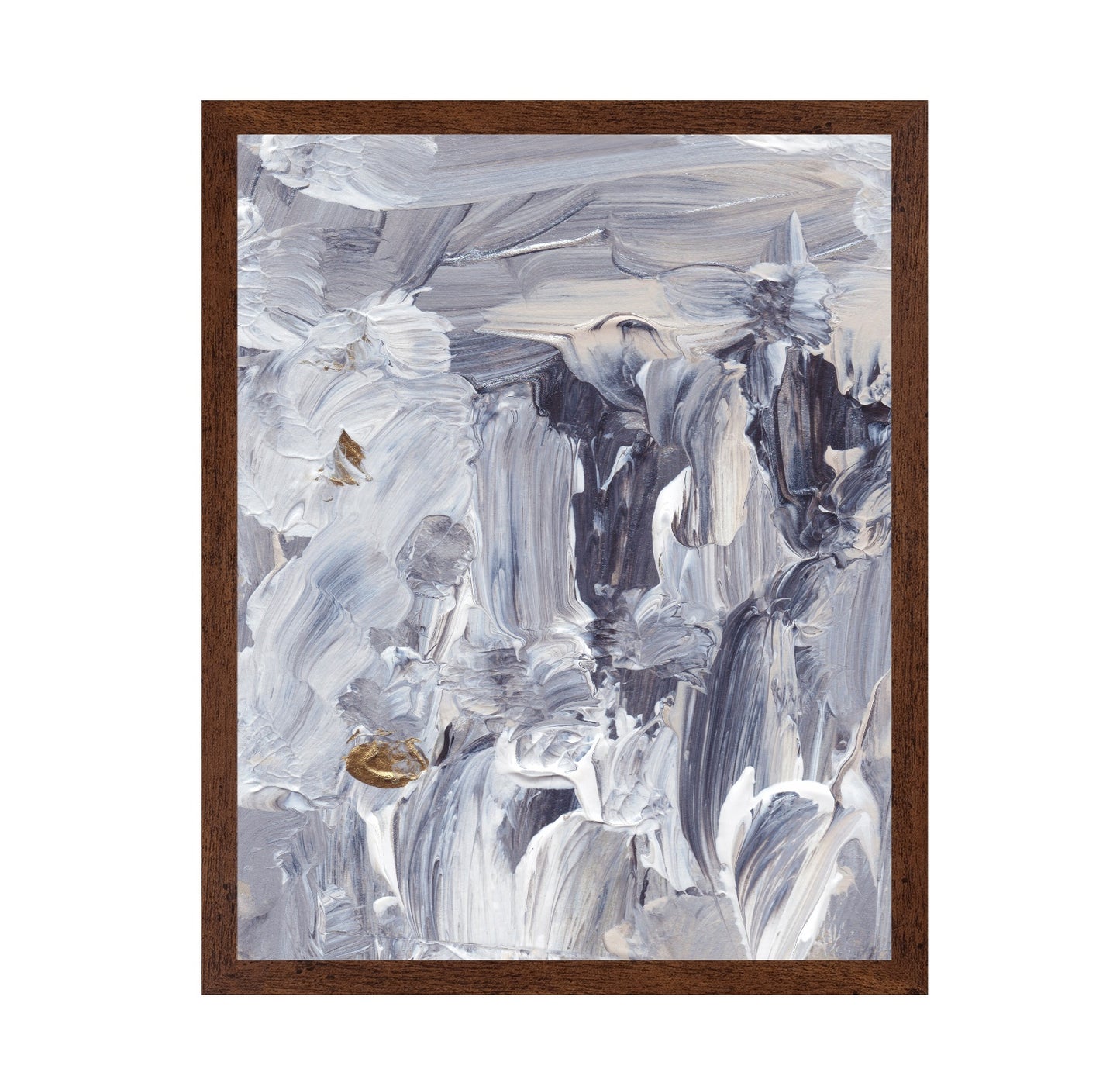 Silver Floral Flow