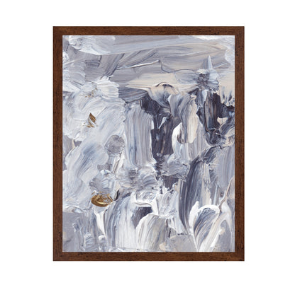 Silver Floral Flow