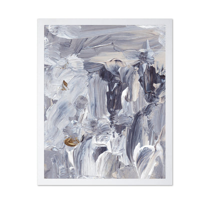 Silver Floral Flow
