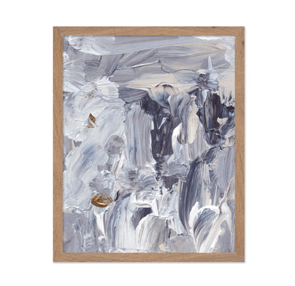 Silver Floral Flow