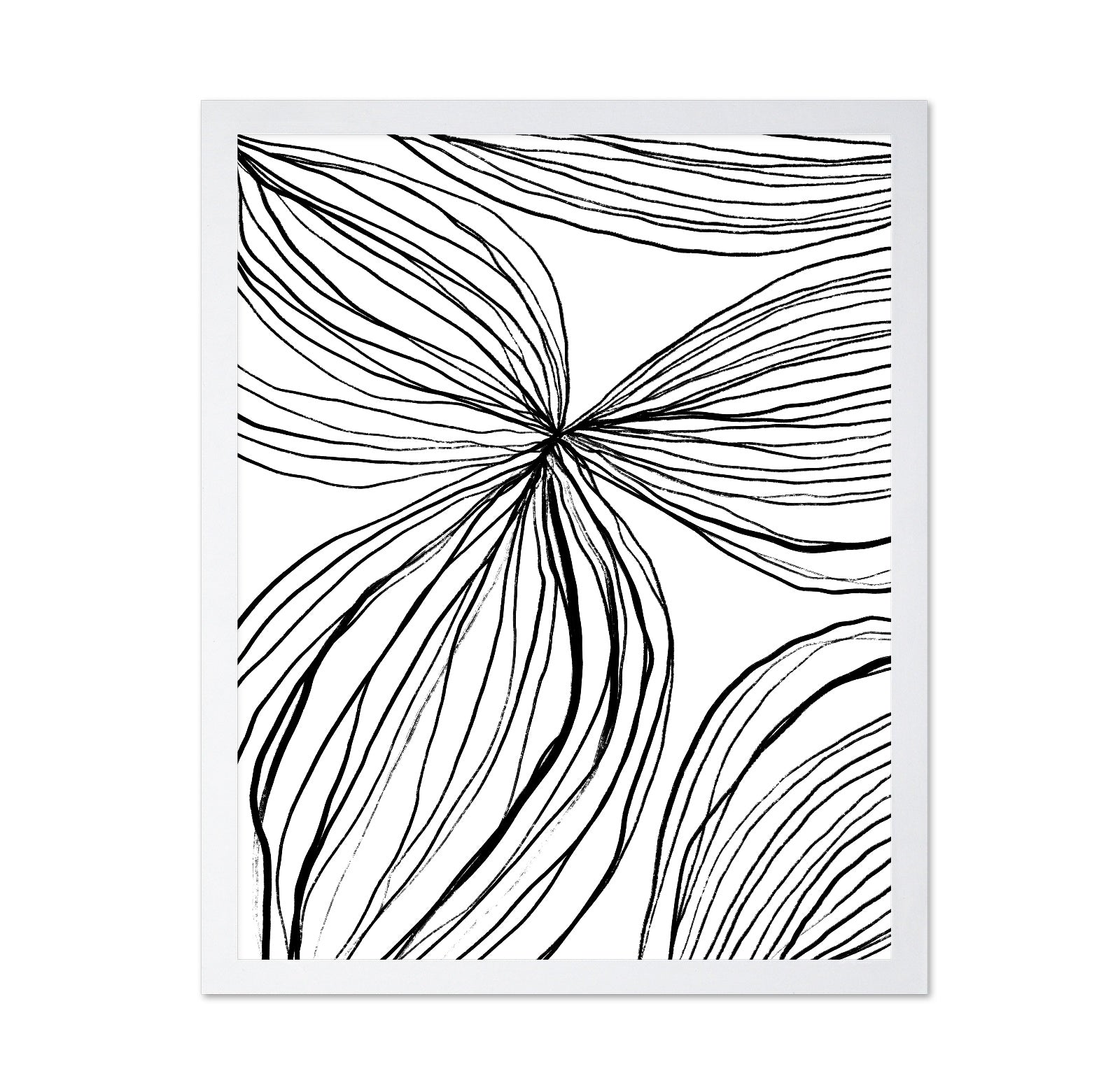 Flowing Line Flower