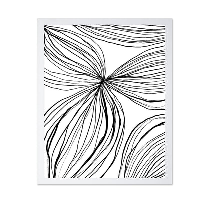 Flowing Line Flower