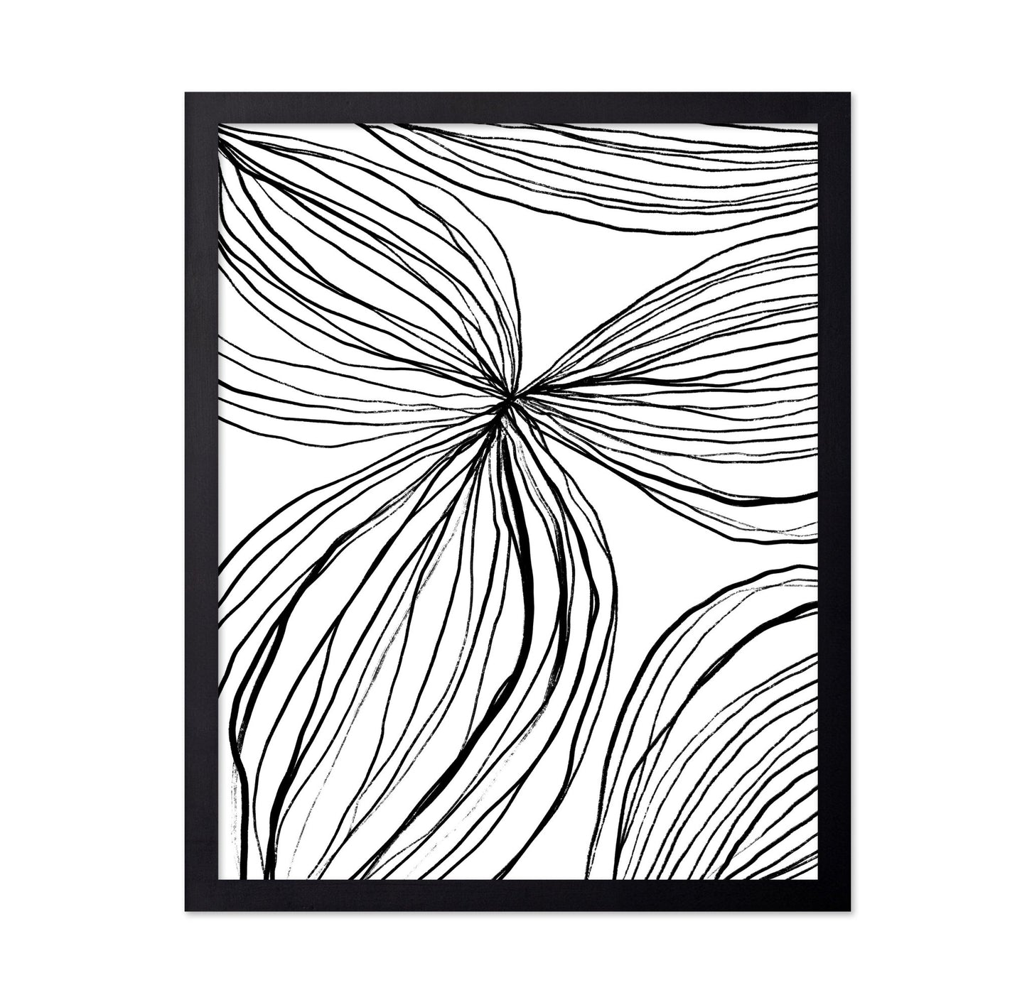 Flowing Line Flower