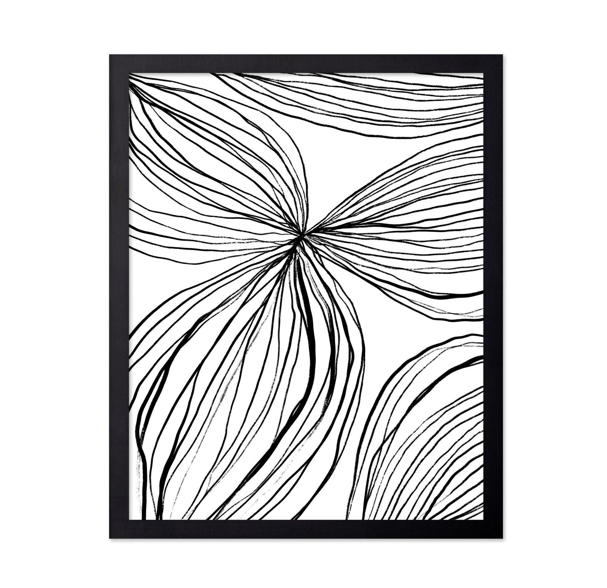 Flowing Line Flower