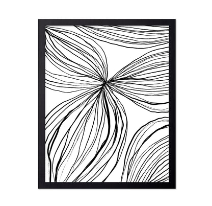 Flowing Line Flower