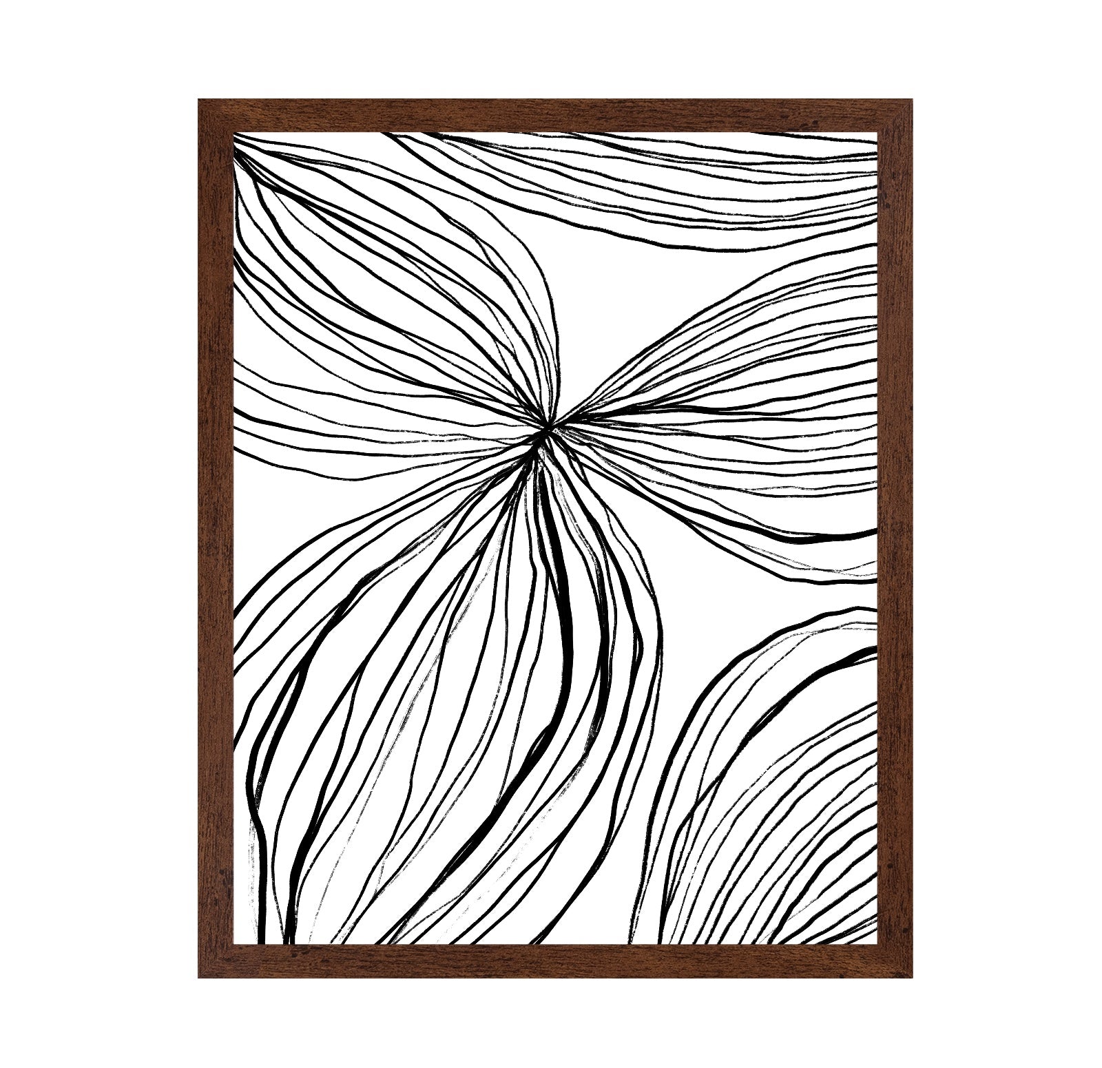 Flowing Line Flower