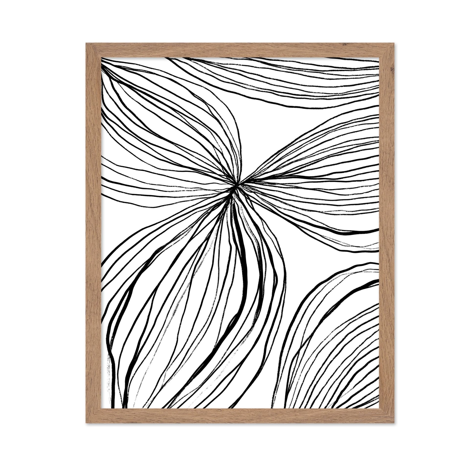 Flowing Line Flower