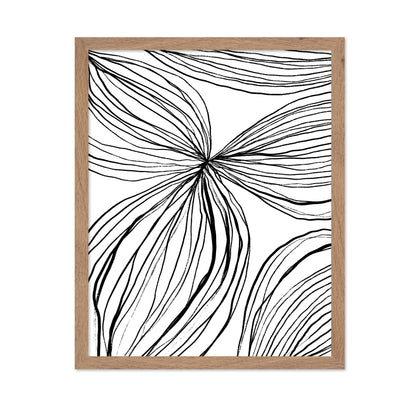 Flowing Line Flower