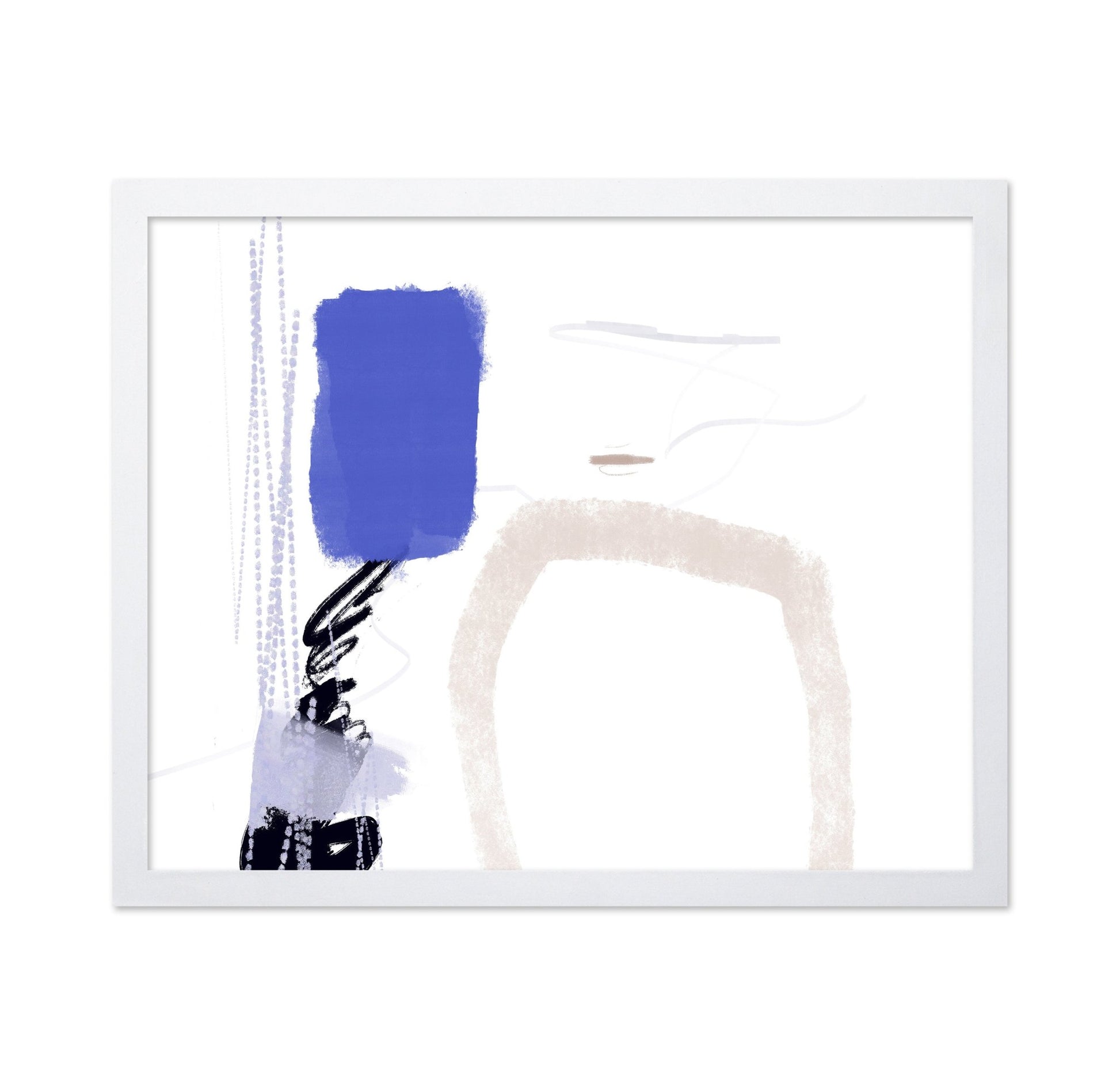 Blue Minimal Balance