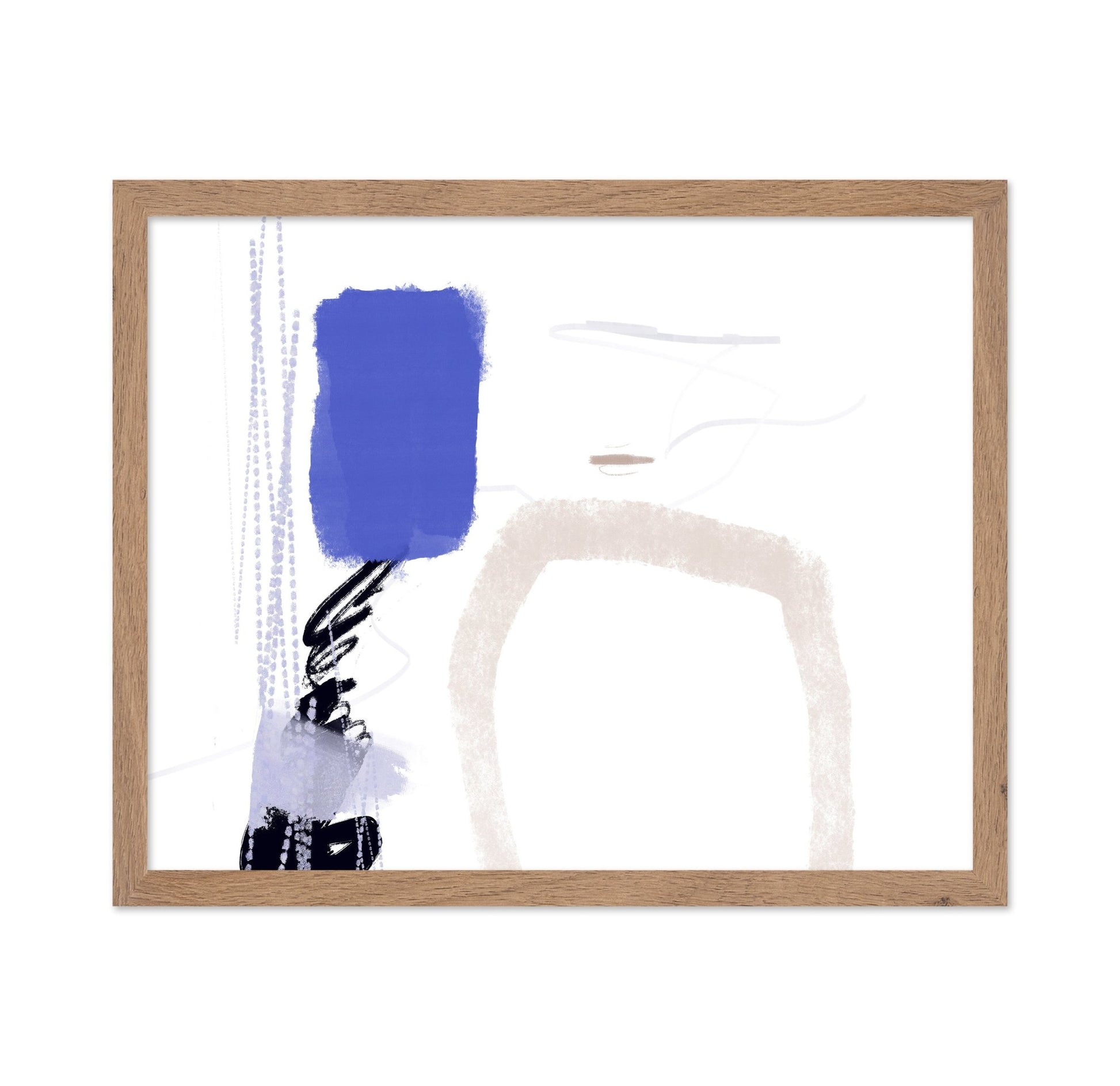 Blue Minimal Balance