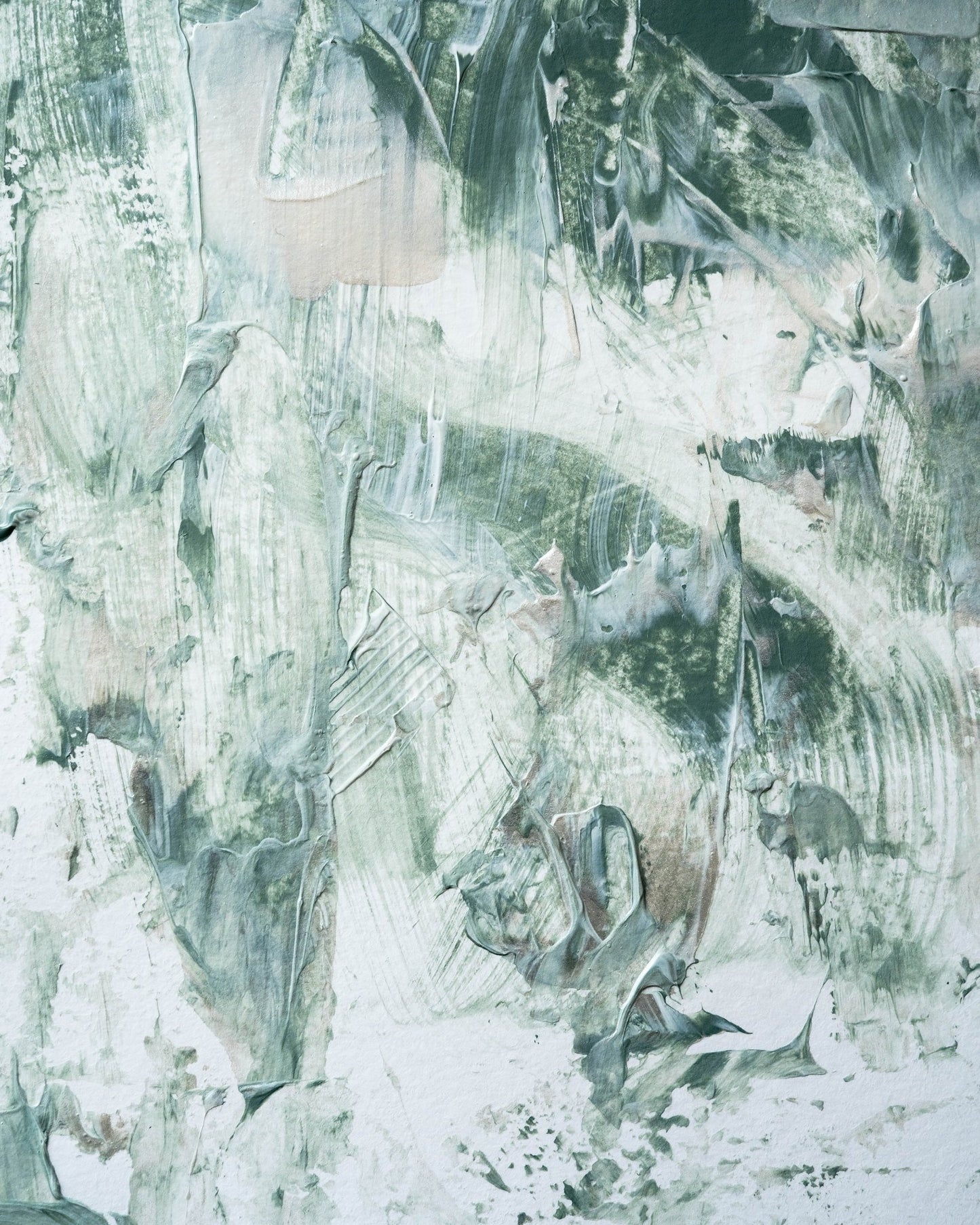 Green Textured Abstract