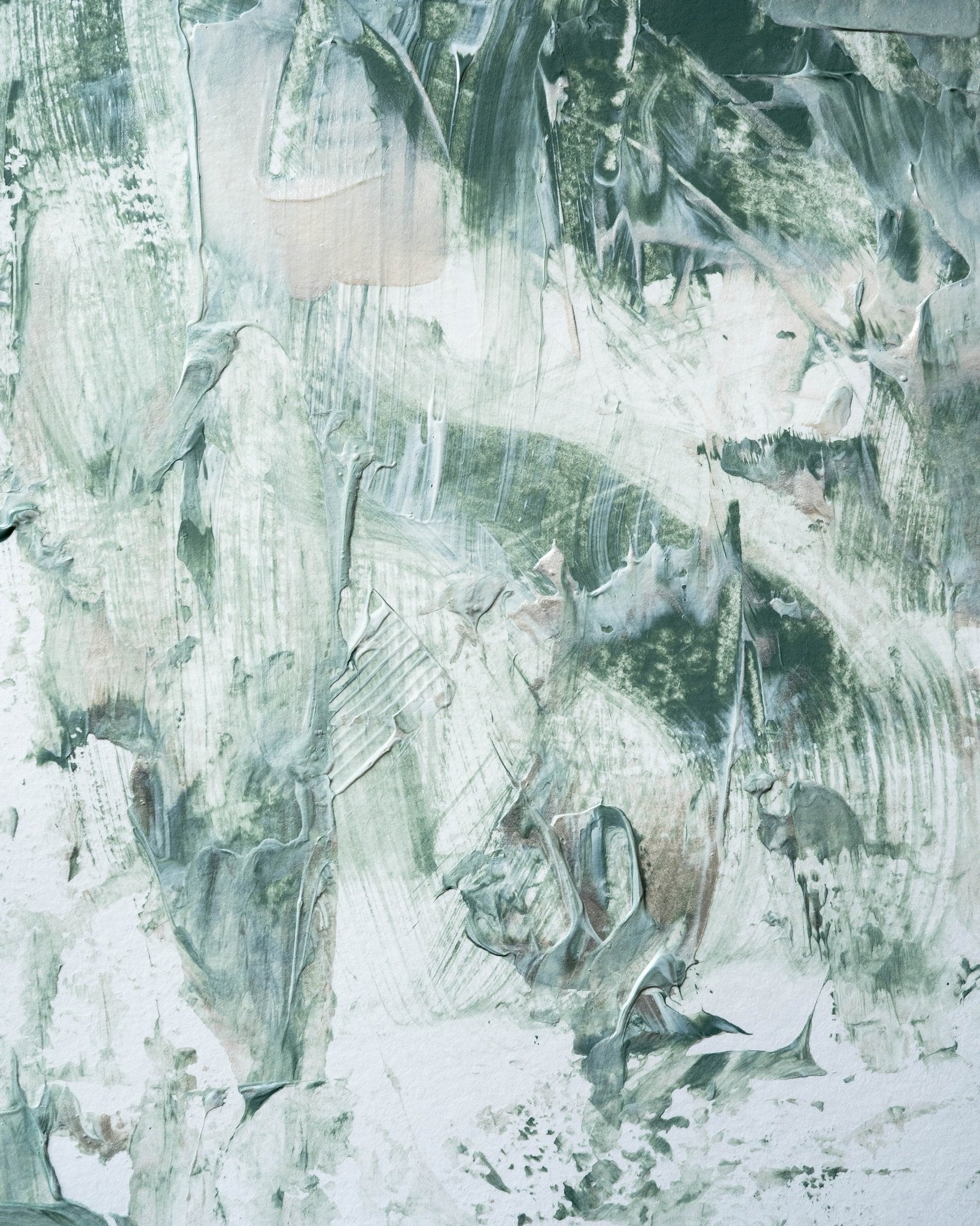 Green Textured Abstract