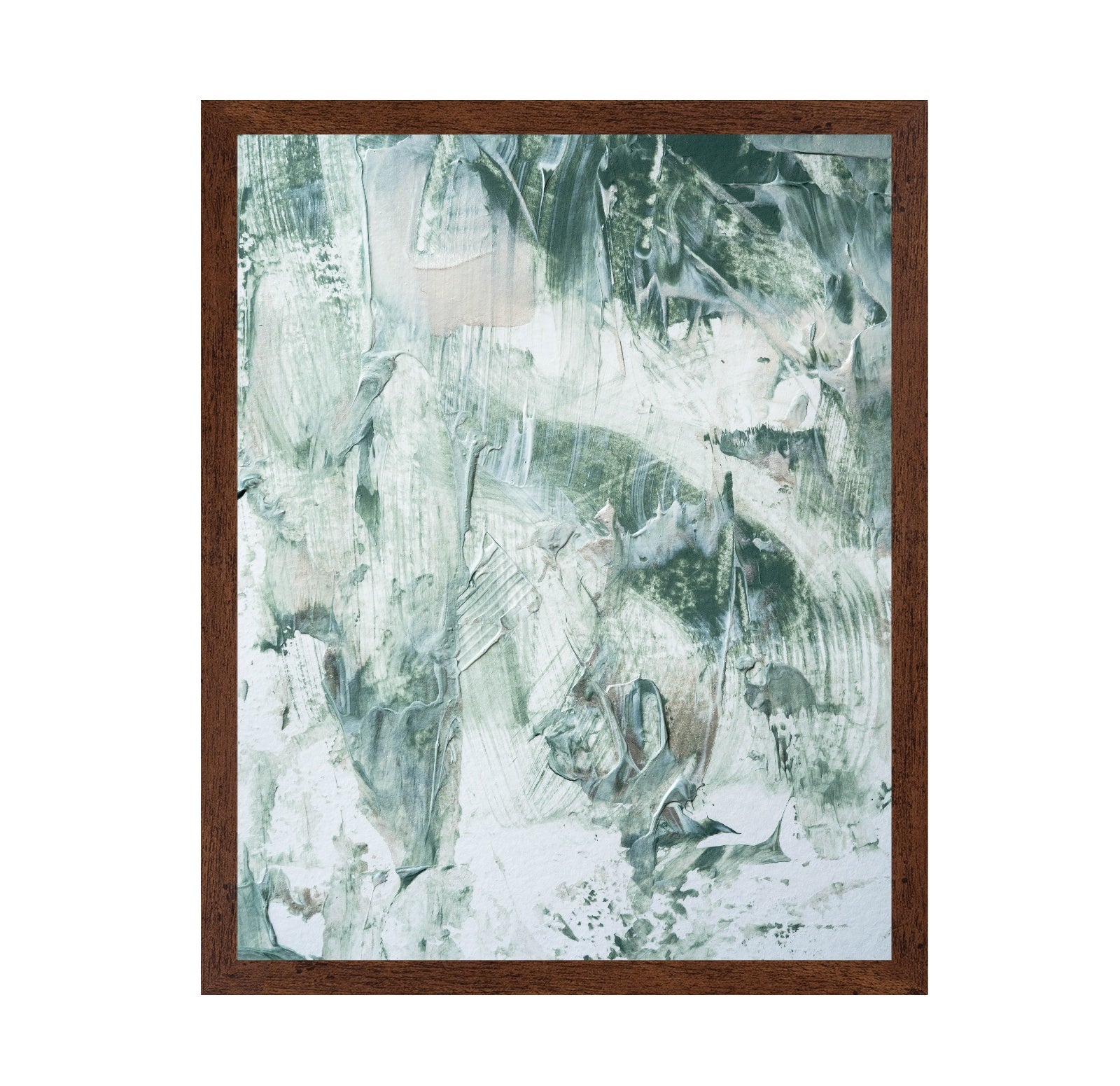Green Textured Abstract