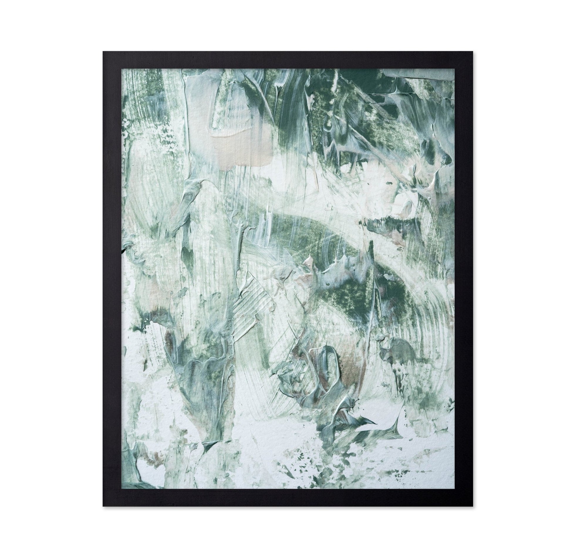 Green Textured Abstract