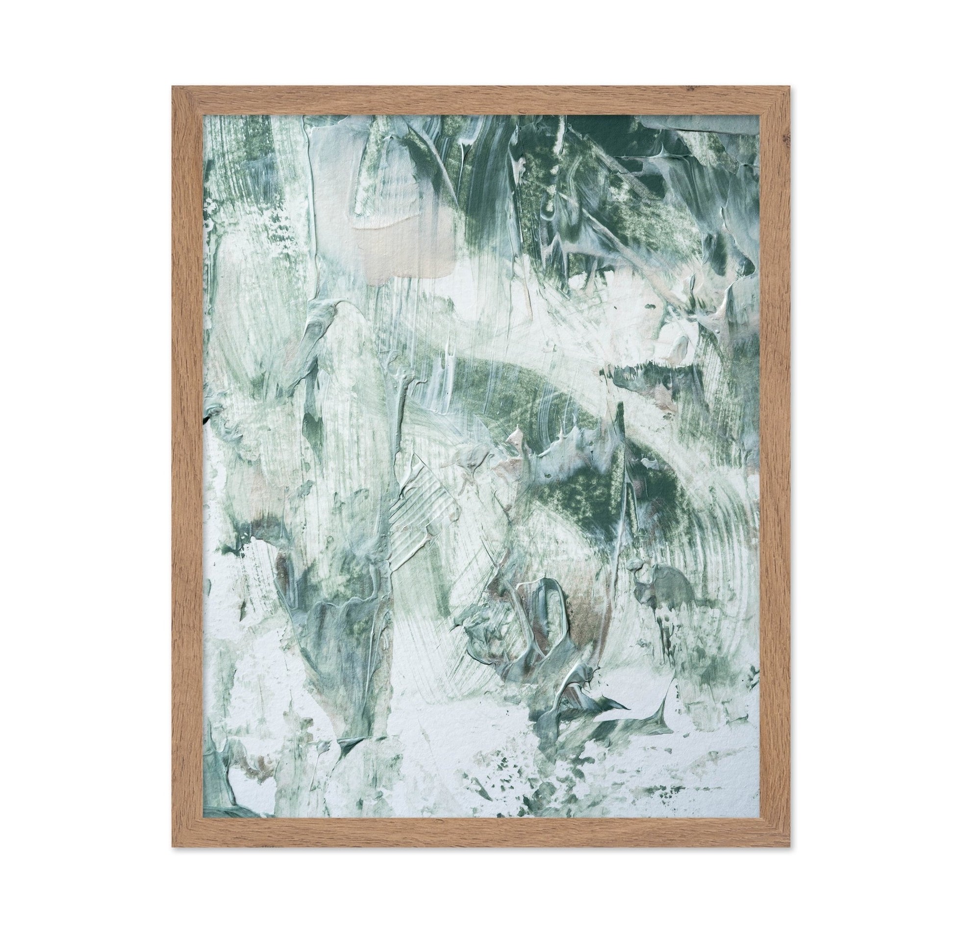 Green Textured Abstract