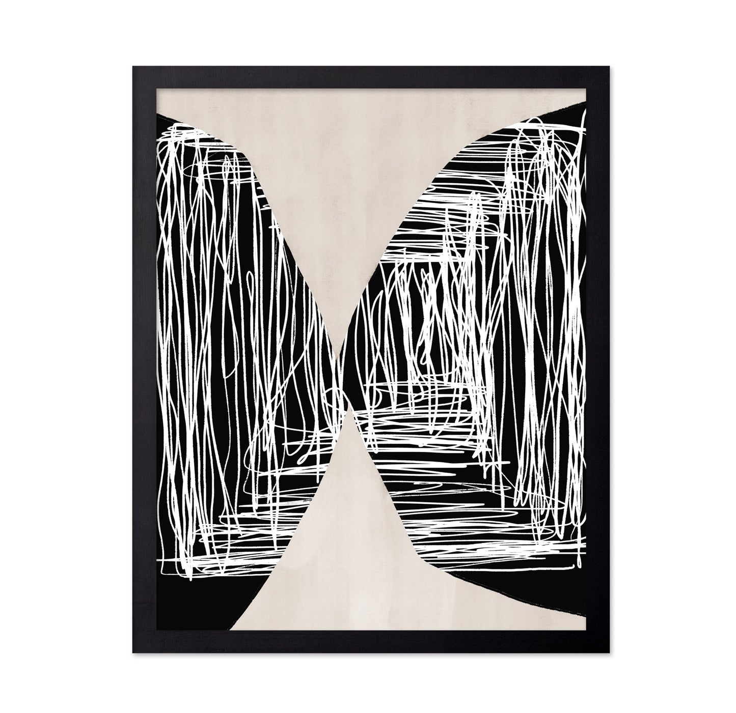 Abstract Scribble Form