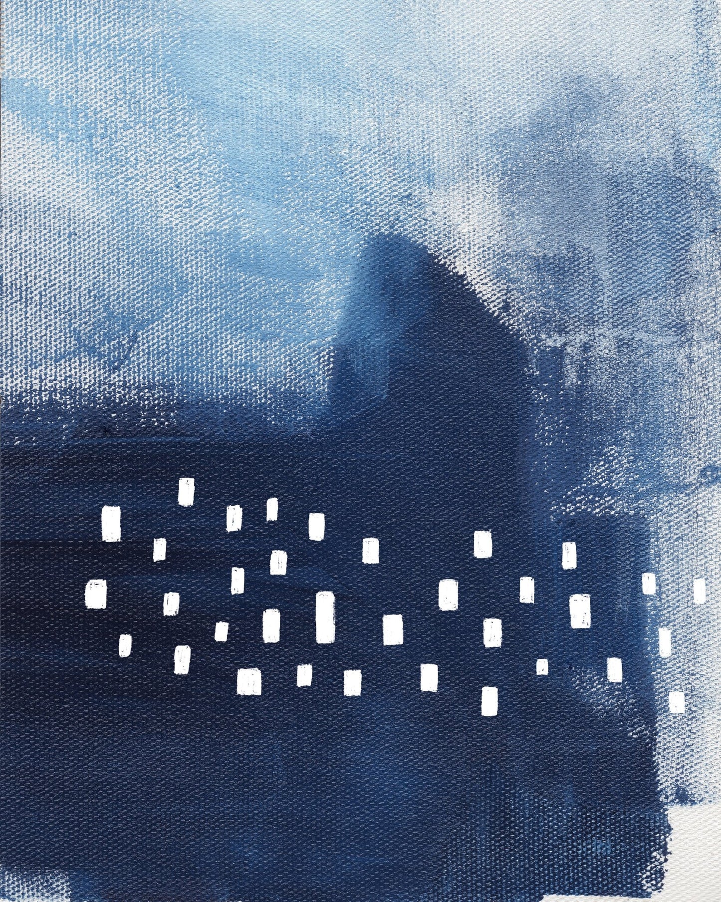 Blue Night Windows