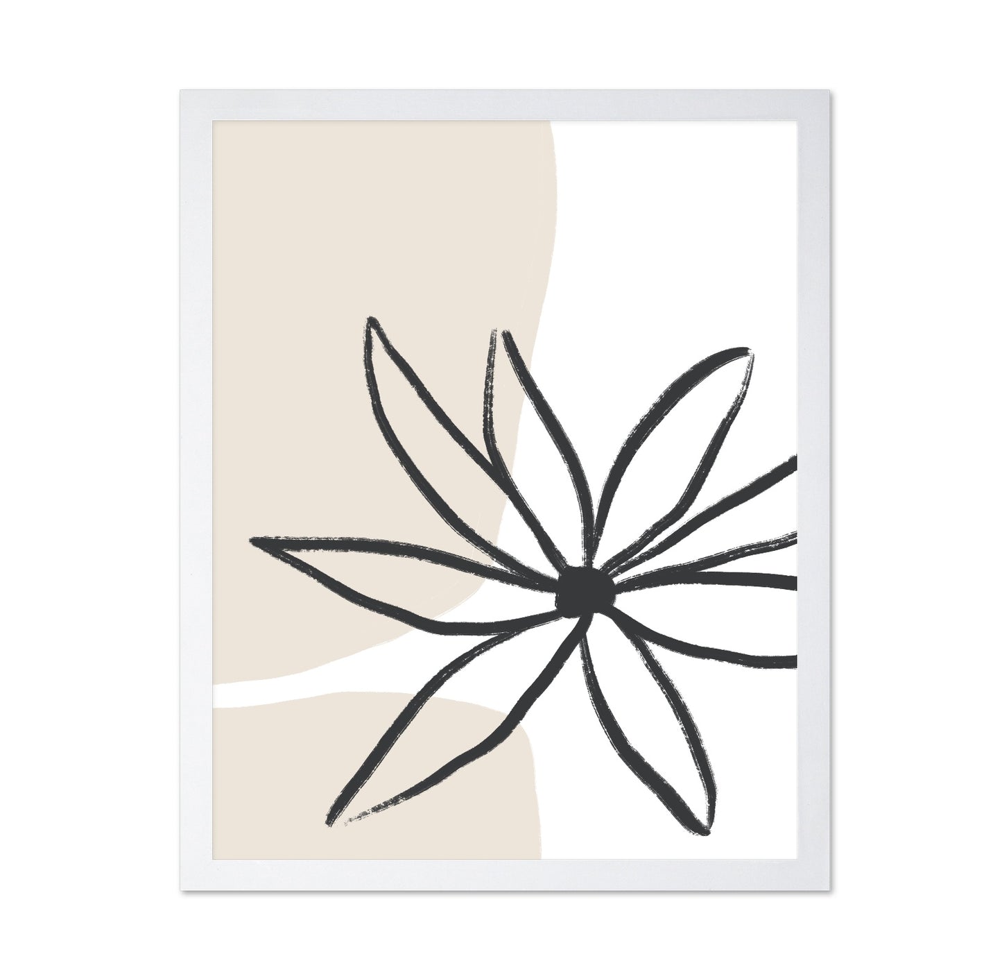 Minimal Line Flower No2