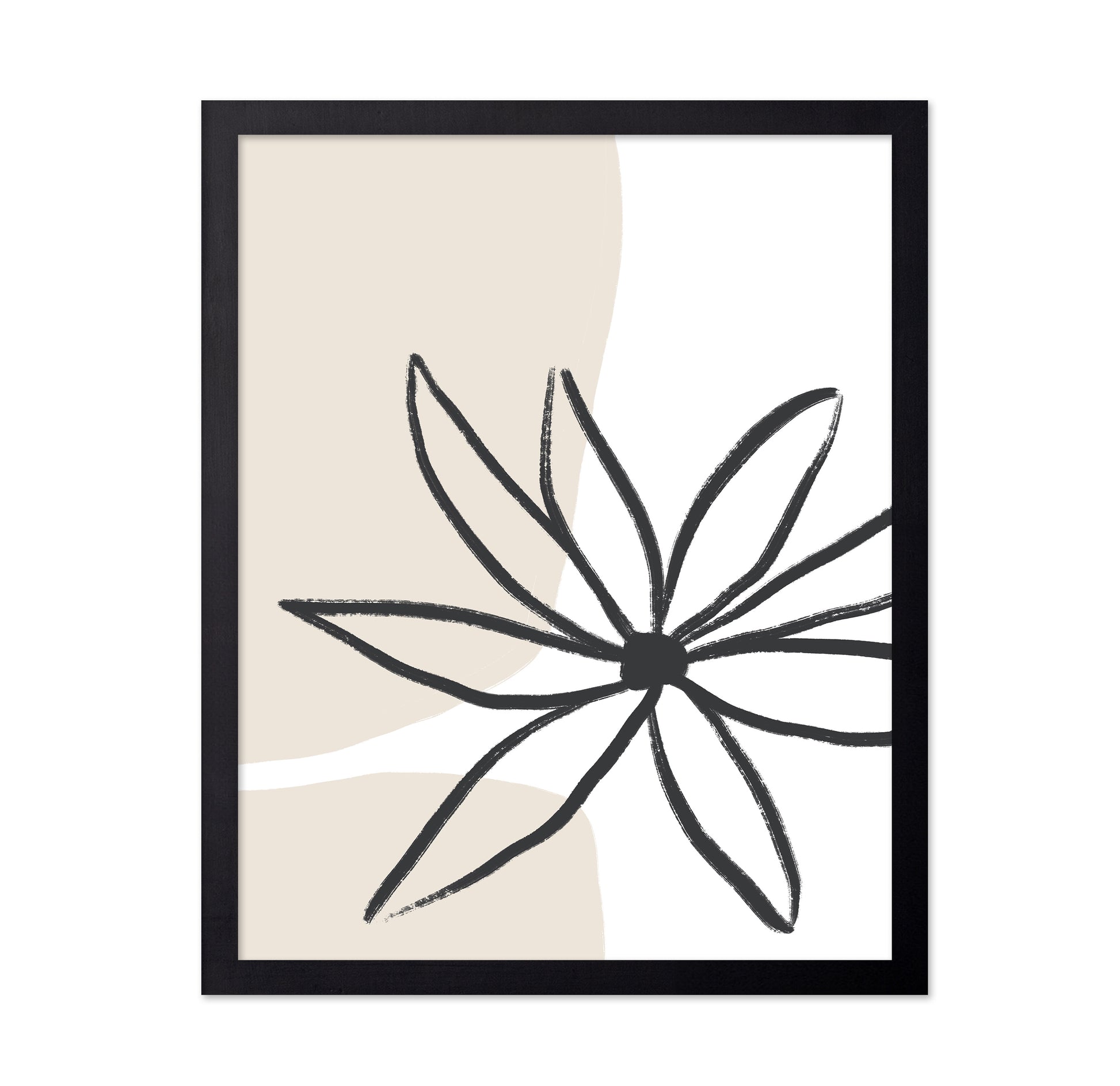 Minimal Line Flower No2