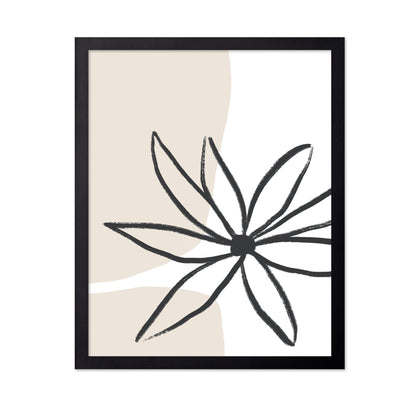 Minimal Line Flower No2