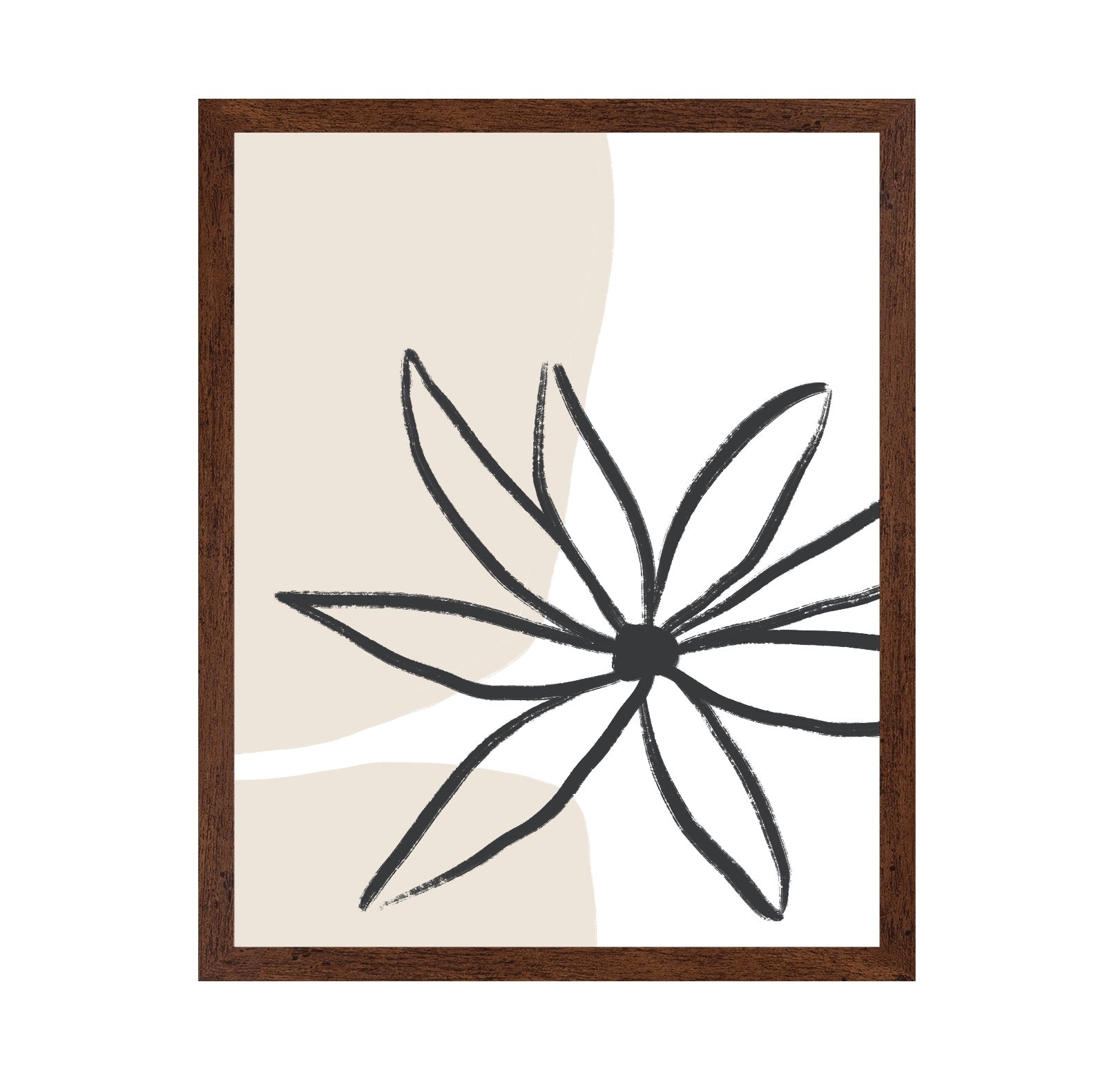 Minimal Line Flower No2