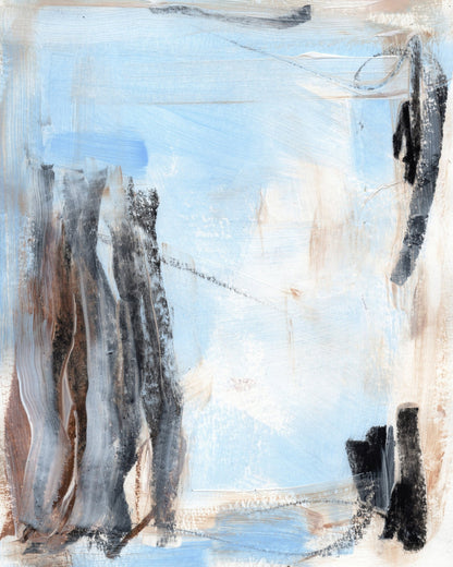 Soft Blue Abstract