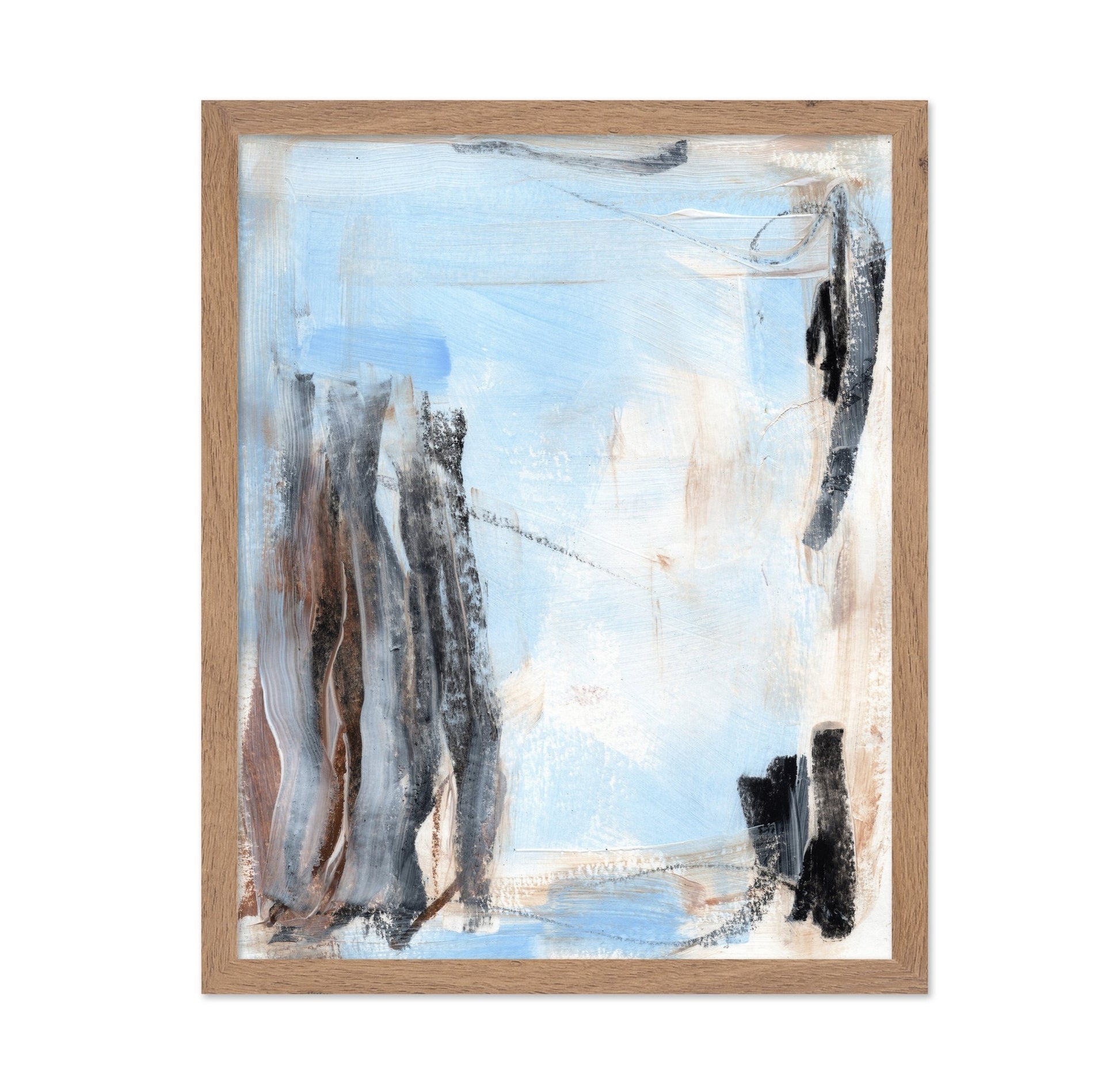 Soft Blue Abstract