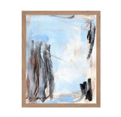 Soft Blue Abstract