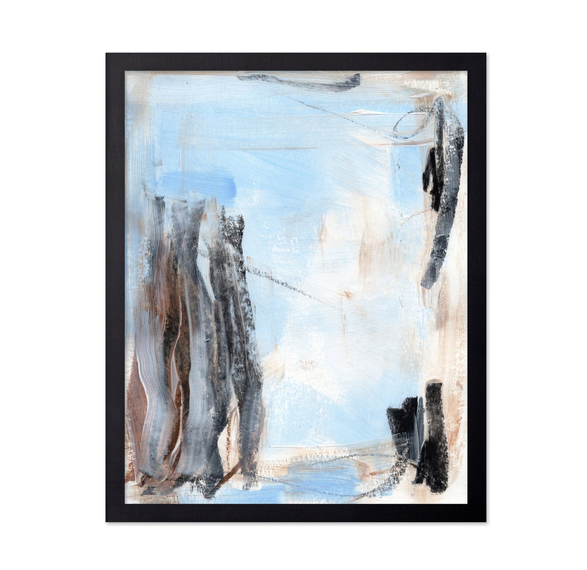 Soft Blue Abstract