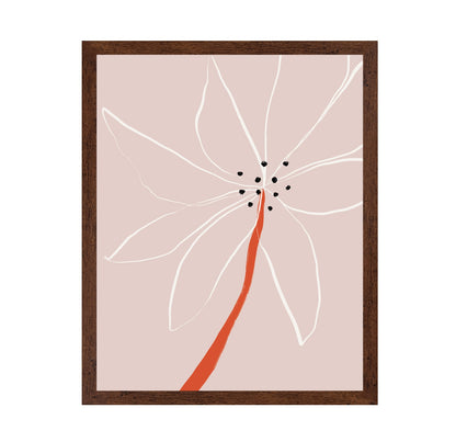 Minimal Line Flower No3
