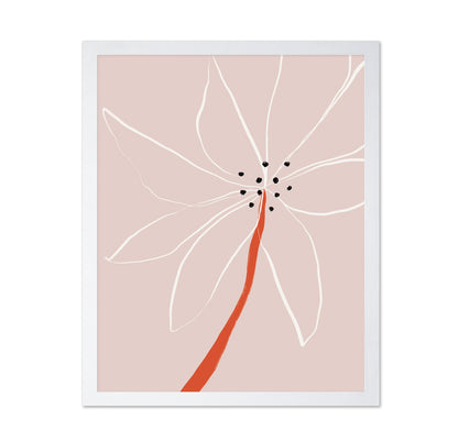 Minimal Line Flower No3