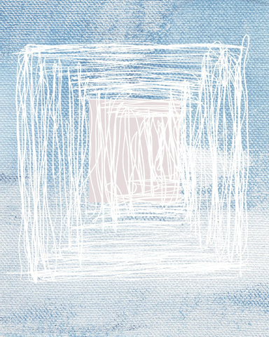 Blue Sketch Frame