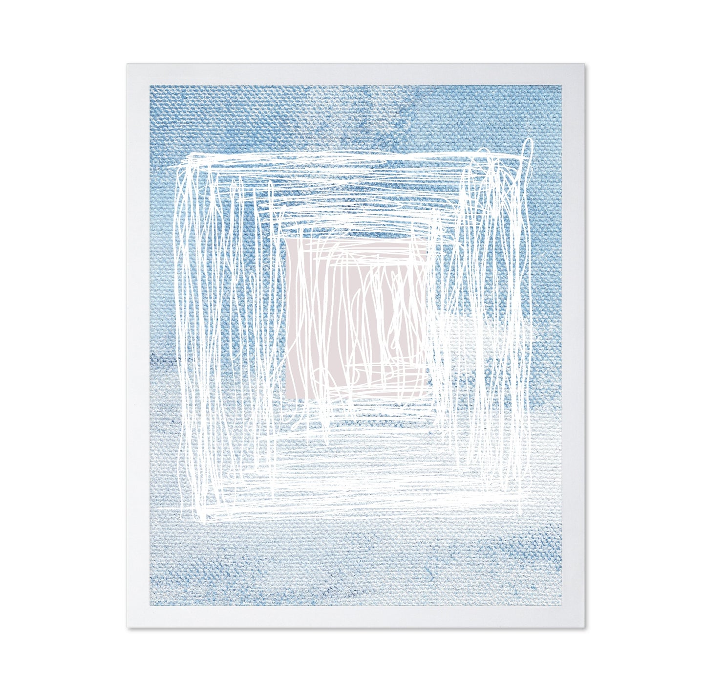 Blue Sketch Frame