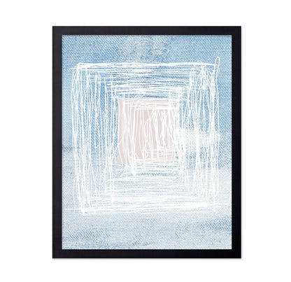 Blue Sketch Frame