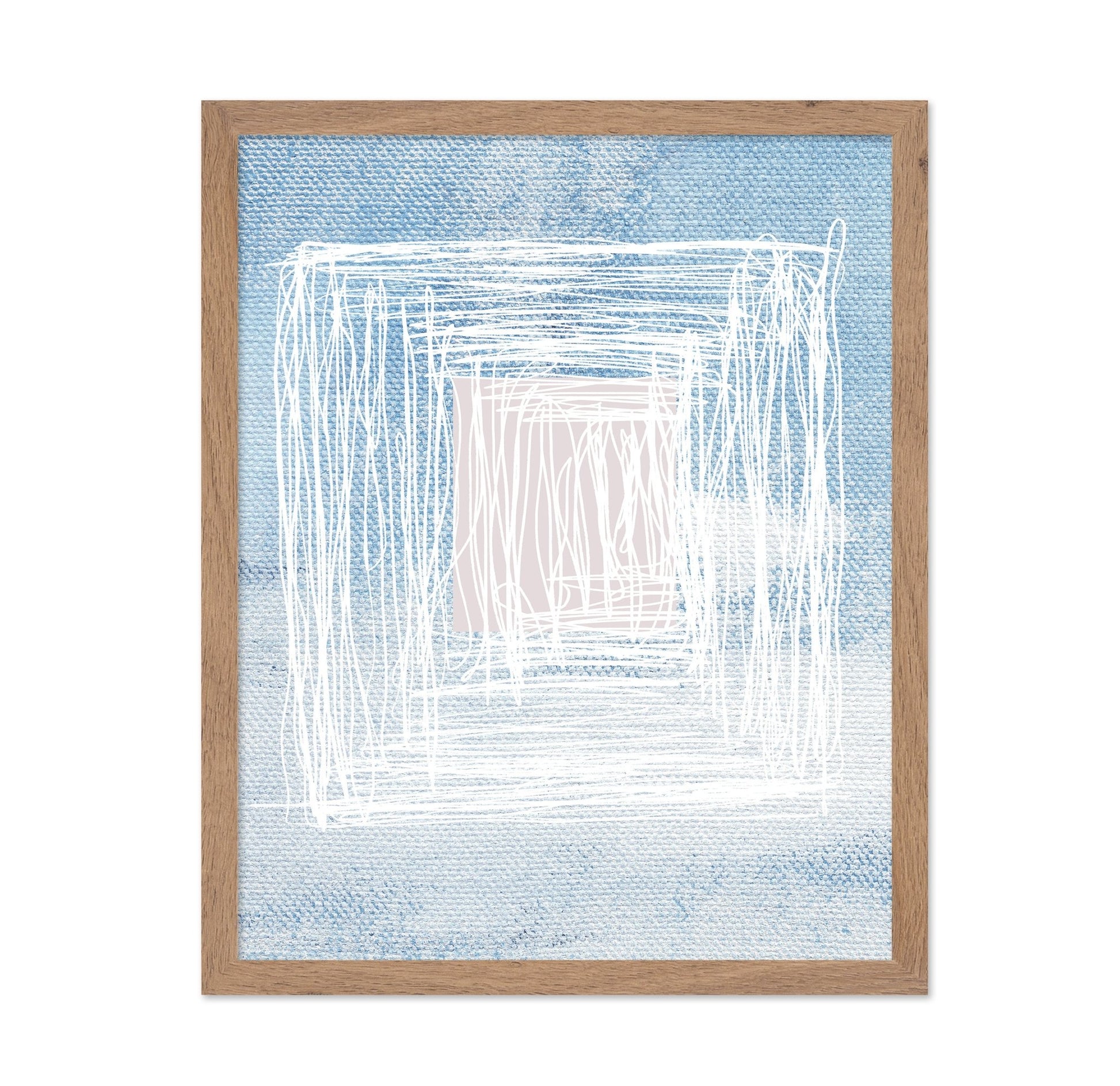 Blue Sketch Frame