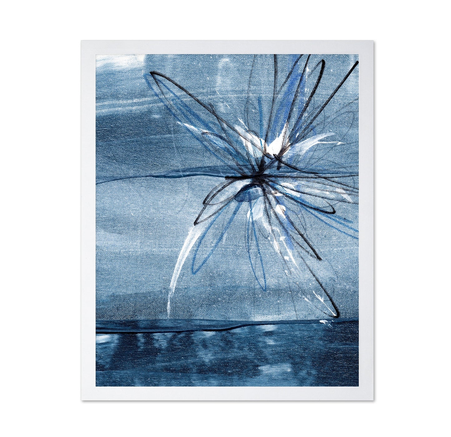 Blue Floral Motion