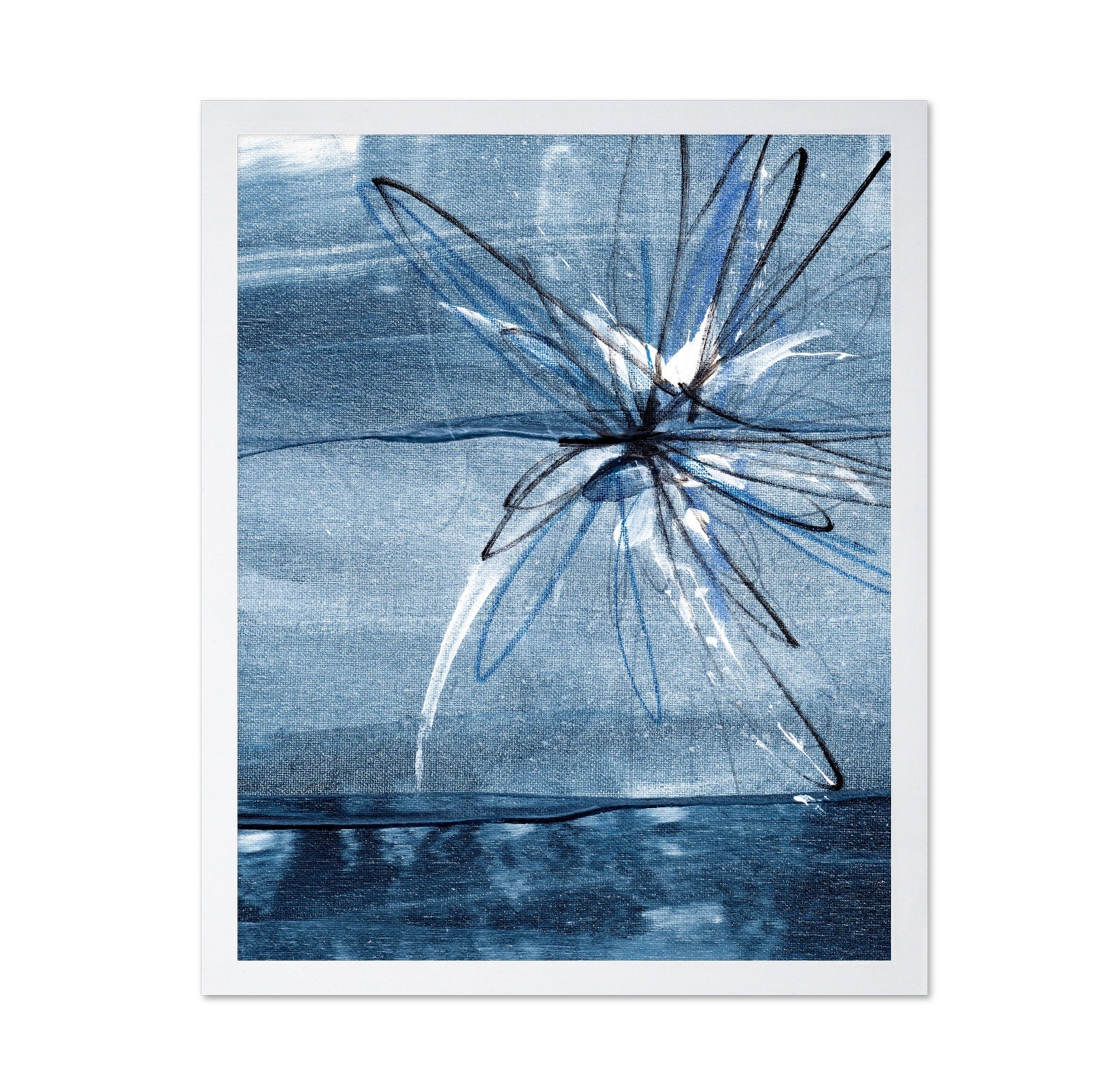 Blue Floral Motion