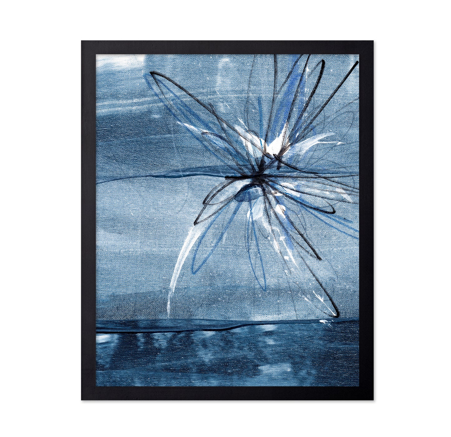 Blue Floral Motion