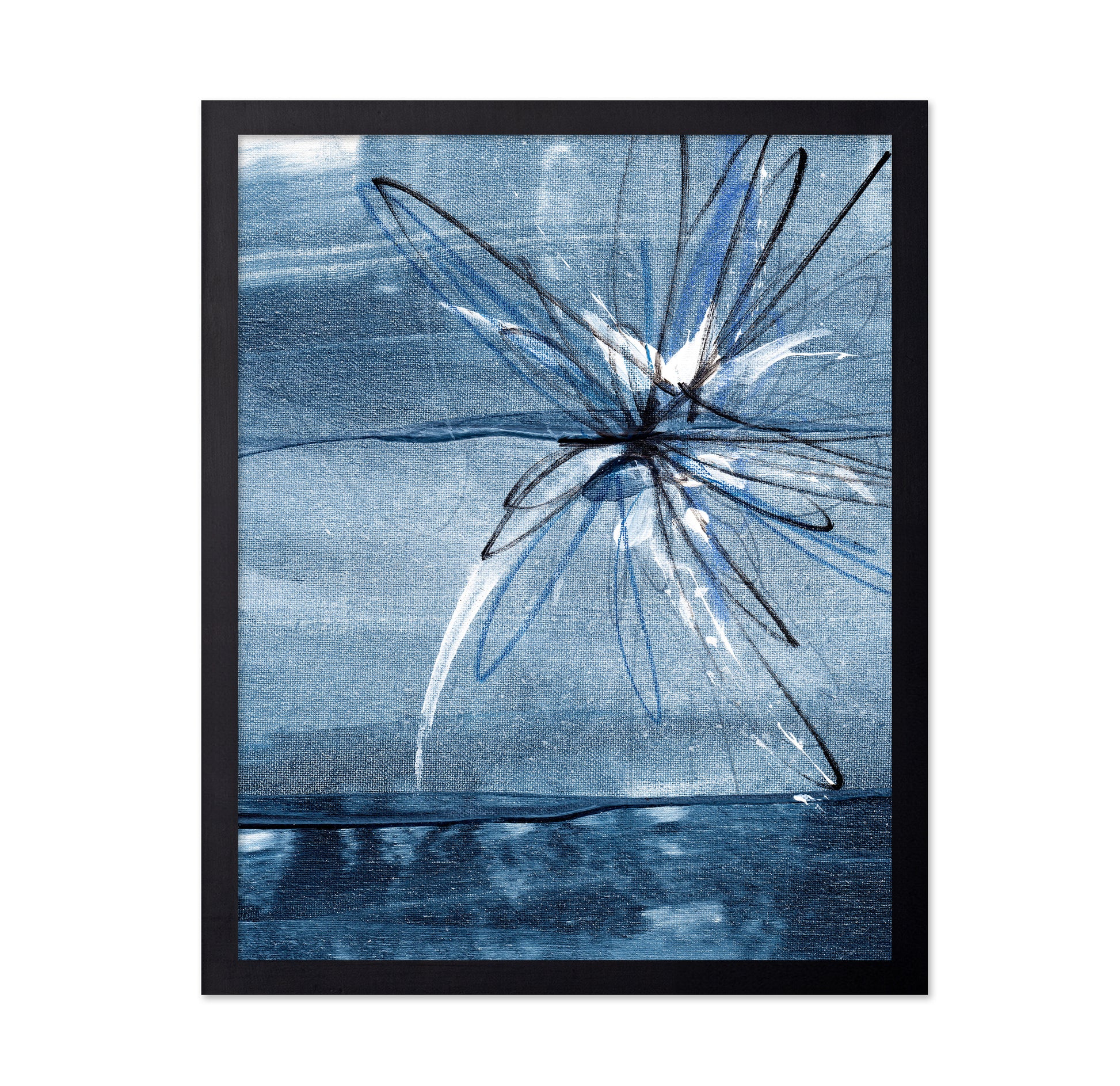 Blue Floral Motion
