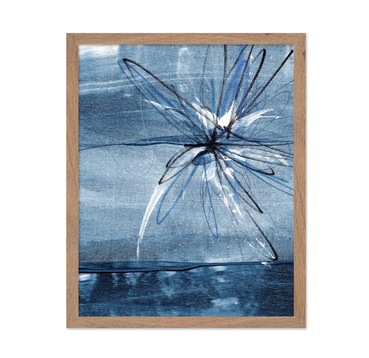Blue Floral Motion
