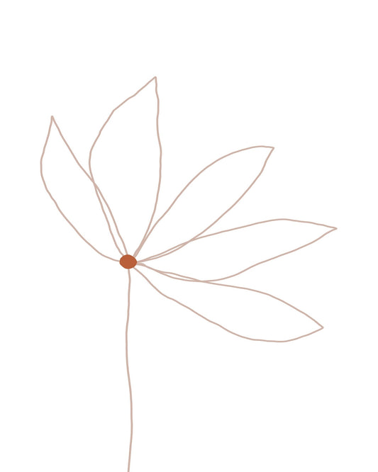 Minimal Flower Line