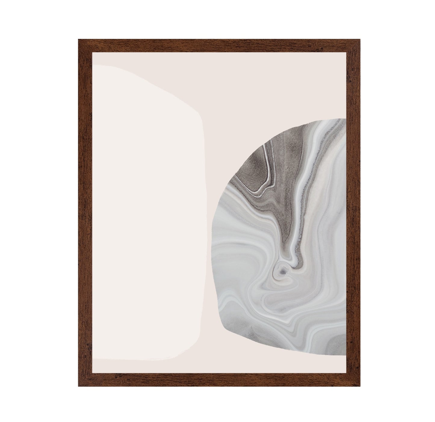 Neutral Marble Flow No1