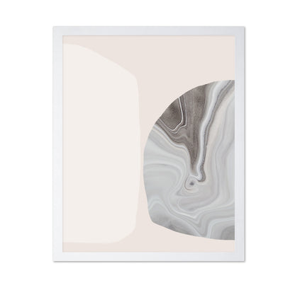 Neutral Marble Flow No1