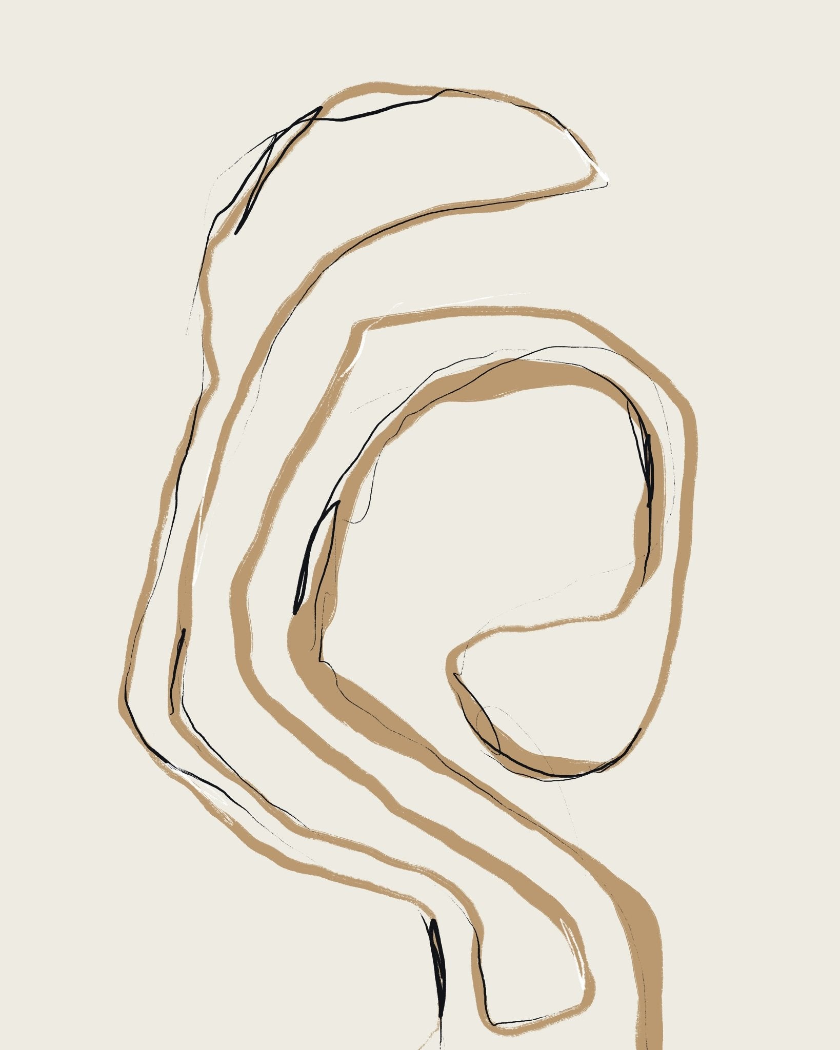 Organic Line Flow No1